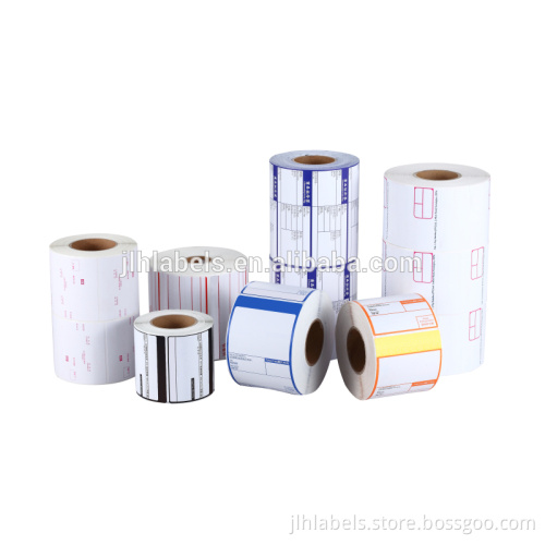 High quality E-scale direct thermal self adhesive label for supermarket 40 60 retail pricing labels